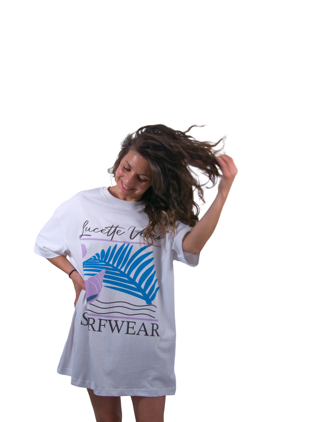 T-Shirt long Femme - Lucette Vibes