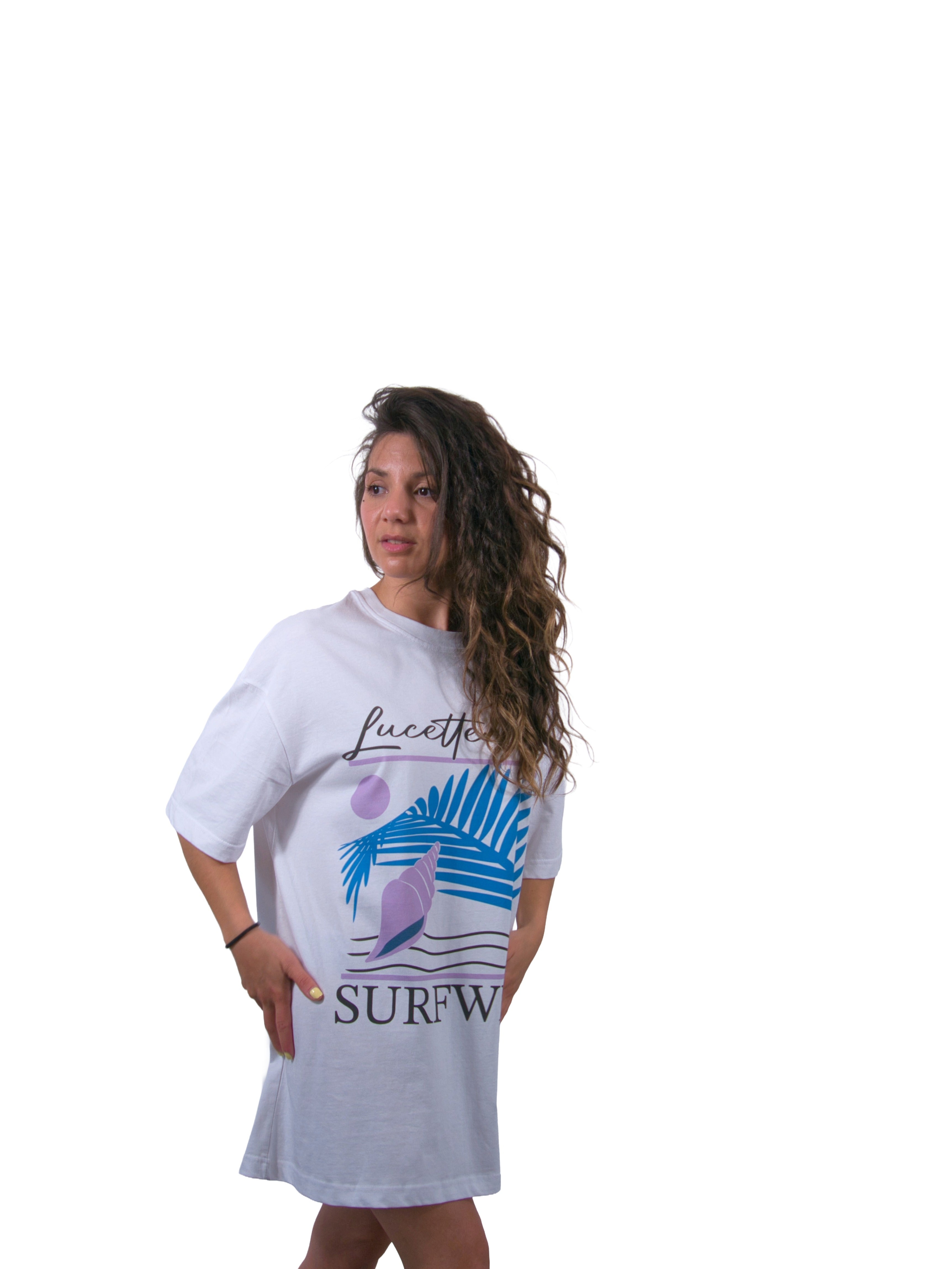 T-Shirt long Femme - Lucette Vibes